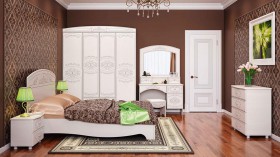 Модульная спальня Каролина в Новосибирске - katalogmebeli.com | фото