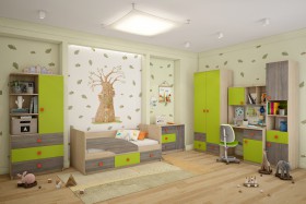Детская комната Пуговка в Новосибирске - katalogmebeli.com | фото