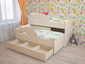Детская кровать Радуга 1600 в Новосибирске - katalogmebeli.com
