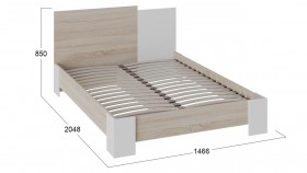 Кровать без ПМ «Сэнди» Тип 1 (без подъемного механизма) в Новосибирске - katalogmebeli.com | фото 4
