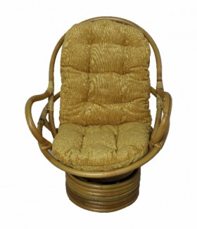 SWIVEL ROCKER кресло-качалка, ротанг №4 в Новосибирске - katalogmebeli.com | фото 1
