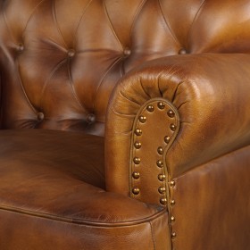Кресло кожаное Чарльз в Новосибирске - katalogmebeli.com | фото 5