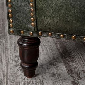Кресло кожаное Лофт Аристократ (ширина 1070 мм) в Новосибирске - katalogmebeli.com | фото 3