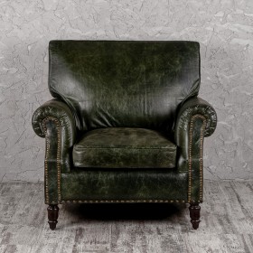 Кресло кожаное Лофт Аристократ (ширина 1070 мм) в Новосибирске - katalogmebeli.com | фото 9