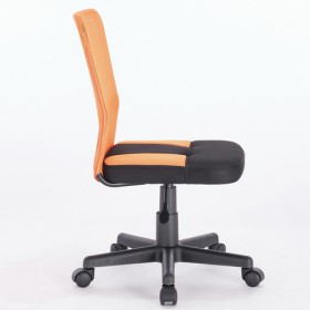 Кресло компактное BRABIX Smart MG-313 (черный, оранжевый) в Новосибирске - katalogmebeli.com | фото 2
