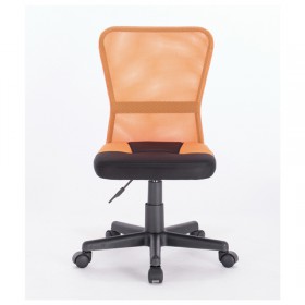 Кресло компактное BRABIX Smart MG-313 (черный, оранжевый) в Новосибирске - katalogmebeli.com | фото 3