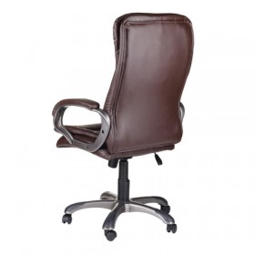 Кресло офисное BRABIX Omega EX-589 (коричневое) в Новосибирске - katalogmebeli.com | фото 3