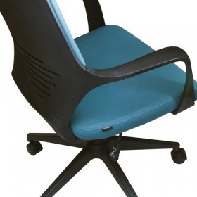 Кресло офисное BRABIX Prime EX-515 (голубая ткань) в Новосибирске - katalogmebeli.com | фото 5