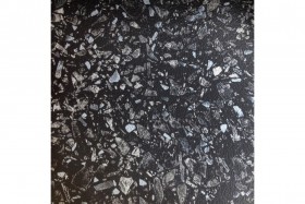 Кромка для столешницы с/к 3000*50мм (№ 21г черное серебро) в Новосибирске - katalogmebeli.com | фото 1