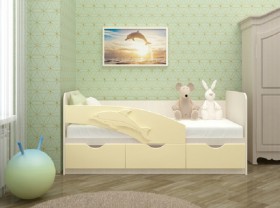 Кровать детская 1,6м Дельфин (Розовый металлик) в Новосибирске - katalogmebeli.com | фото 6