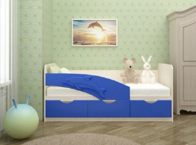 Кровать детская 1,6м Дельфин (Розовый металлик) в Новосибирске - katalogmebeli.com | фото 7