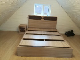 Кровать двуспальная Николь в Новосибирске - katalogmebeli.com | фото 2