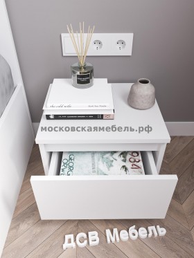 МС Мори Тумба ТПМ 400.1 (МП) Белый в Новосибирске - katalogmebeli.com | фото 7