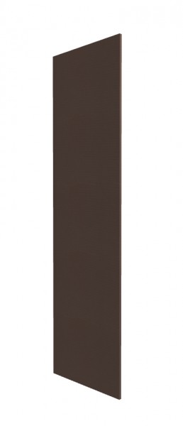 Панель торцевая ПН/ПНЯ М Квадро (для пеналов) Шоколад кожа в Новосибирске - katalogmebeli.com | фото