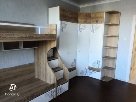 Шкаф для белья «Оксфорд» (Ривьера/Белый с рисунком) в Новосибирске - katalogmebeli.com | фото 8