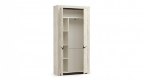 Шкаф для одежды 33.18 Лючия бетон в Новосибирске - katalogmebeli.com | фото 3