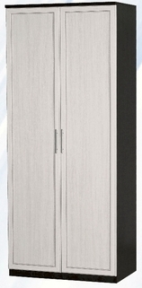 Шкаф для одежды ДЛЯ ГОСТИНОЙ ШО-900 Венге/Дуб выбеленный в Новосибирске - katalogmebeli.com | фото