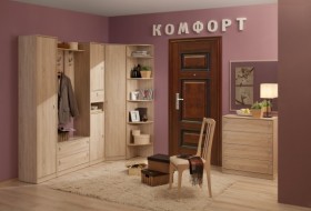 Шкаф для одежды угловой 2 Комфорт в Новосибирске - katalogmebeli.com | фото 2