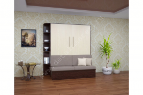 Шкаф-кровать с диваном Бела-8 в Новосибирске - katalogmebeli.com | фото 1