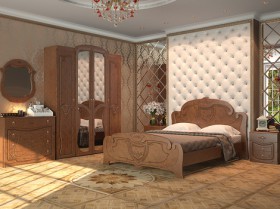 Спальный гарнитур Мария  в Новосибирске - katalogmebeli.com | фото 2