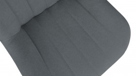 Стул «Марвел» К3 Исп. 2 Черный муар/Микровелюр Jercy Graphite в Новосибирске - katalogmebeli.com | фото 3