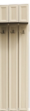 Вешалка для одежды навесная ДЛЯ ПРИХОЖЕЙ ВШ Венге/Дуб выбеленный в Новосибирске - katalogmebeli.com | фото