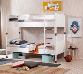 Кровать двухъярусная WHITE в Новосибирске - katalogmebeli.com | фото